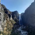 Photograph of a waterfall on the Assynt Field Class