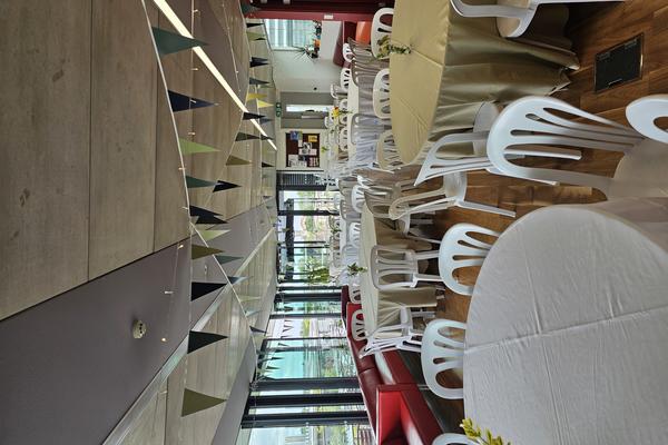 The Researchers Common Room decorated for the department BBQ